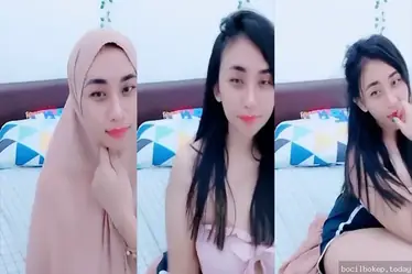 Cewek Cantik Pamer Tubuh Menggoda Kamera Hotel
